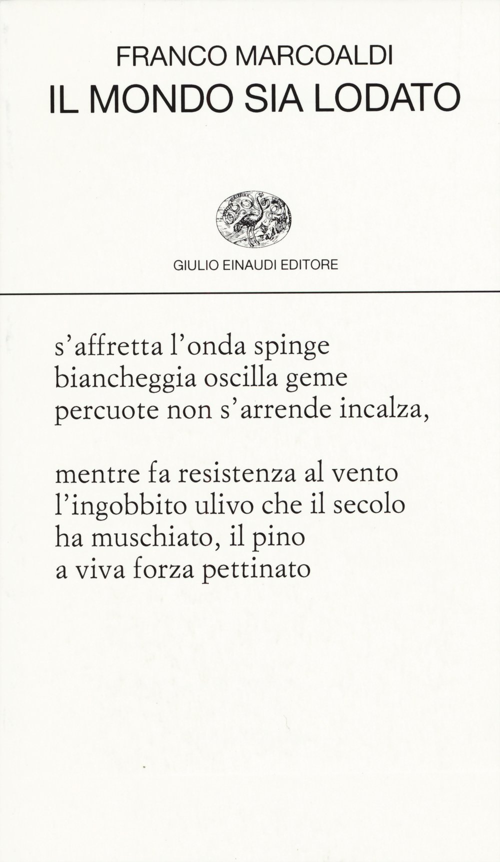 Franco Marcoaldi, Einaudi