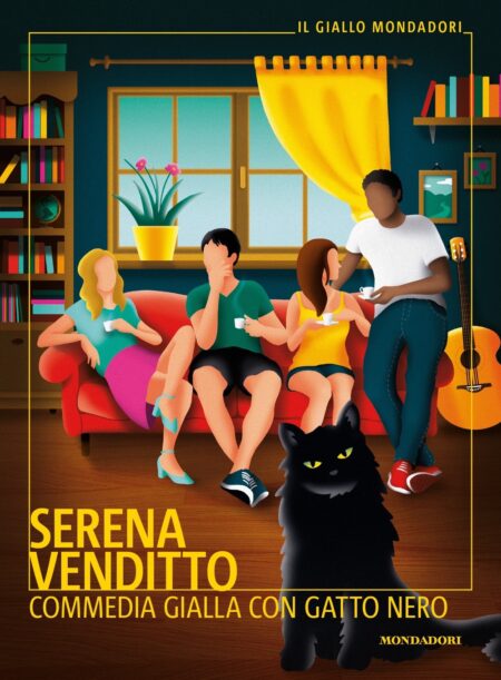 Serena Venditto. Commedia gialla con gatto nero. Mondadori Editore