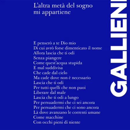 Alicia Gallienne. L'altra metà del sogno mi appartiene.